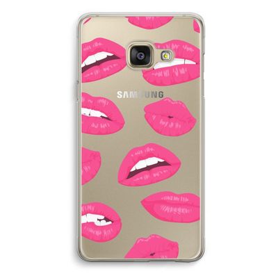 Bite my lip: Samsung A3 (2017) Transparant Hoesje