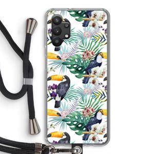 Tukans: Samsung Galaxy A32 5G Transparant Hoesje met koord