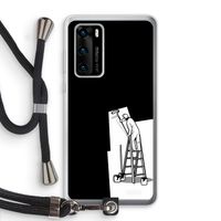 Musketon Painter: Huawei P40 Transparant Hoesje met koord