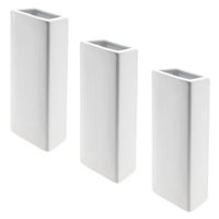 Pakket van 4x stuks radiator luchtbevochtigers bak / waterverdampers wit 21 cm