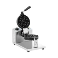 Wafelijzer - rond - 4 kleine wafels - 1200 W - Royal Catering