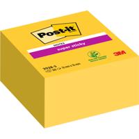 Memoblok post-it 2028 super sticky 76x76mm gl | 12 stuks