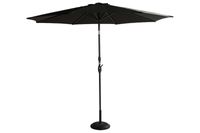 Hartman Parasol 'Sophie' 300cm, kleur Carbon Black Hartman Parasol 'Sophie' 300cm, kleur Carbon Black