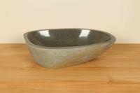 Flussstein Waschbecken RL040334, 54x34x15 cm