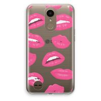 Bite my lip: LG K10 (2017) Transparant Hoesje