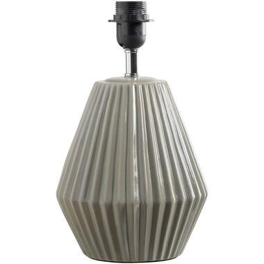 Lampvoet Amee - grijs - 31x19x19 cm - Leen Bakker