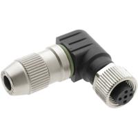 Harting 21011405091 Sensor/actuator connector, niet geassembleerd M12 Aantal polen (sensoren): 4 Bus, haaks 1 stuk(s)