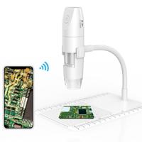 316 50-1000X instelbare Smart WiFi USB digitale Microscoop (wit) 316 50-1000X instelbare Smart WiFi USB digitale Microscoop (wit)