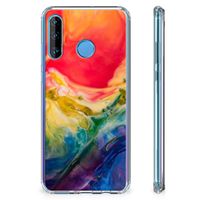 Back Cover Huawei P30 Lite Watercolor Dark - thumbnail