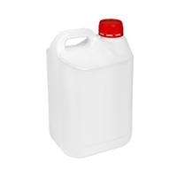 Jerrycan voor water/vloeistoffen - 5 liter - Kunststof - met draaidop - 12 x 18 x 30 cm - thumbnail