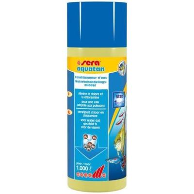 Sera Aquatan Waterbehandeling 250 ml - Zuivert & Verrijkt Aquariumwater Snel Sera Aquatan Waterbehandeling 250 ml - Zuivert & Verrijkt Aquariumwater Snel