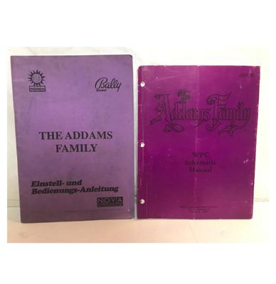 Bally The Addams Family Flipperkast Duitse Handleiding