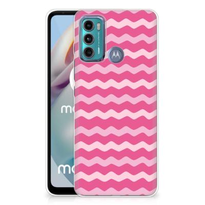 Motorola Moto G60 | TPU bumper | Waves Pink