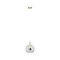 Paulmann Esben 79725 Hanglamp LED E27 20 W Transparant, Messing (geborsteld)
