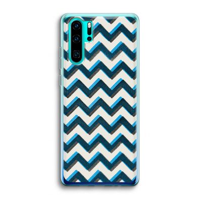 Onderbroken lijn: Huawei P30 Pro Transparant Hoesje