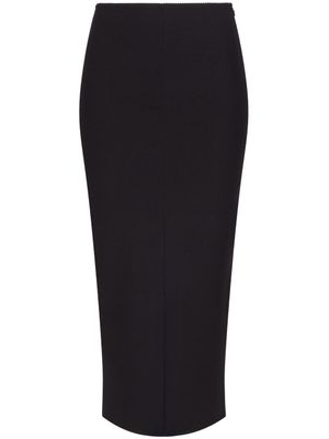 Dolce & Gabbana jupe crayon à taille haute - Noir