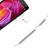 Aan/uit-knop en volume regelknop voor Xiaomi Redmi Note 4 (zilver)