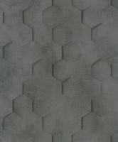 Marburg Loft Behang met 3D hexagon print - 34161