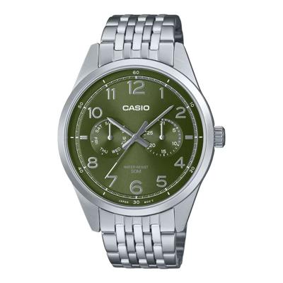 Horloge Heren Casio MTP-E340D-3AVDF Zilverkleurig (Ø 42 mm)
