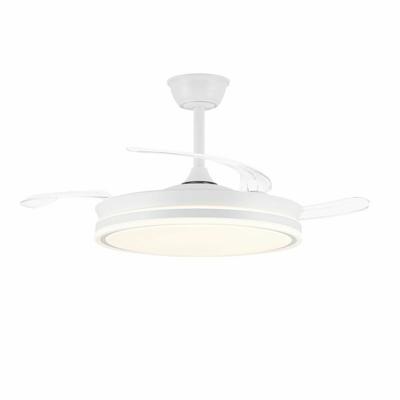Plafondventilator CristalRecord EVO RETRAC Transparant 72 W