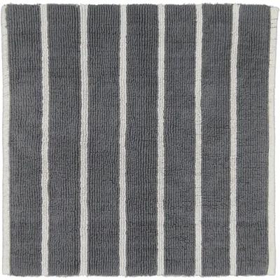 Cawö CAWÖ Home Keerbare Badmat Balance Gestreept 1008 77 platin 60x60