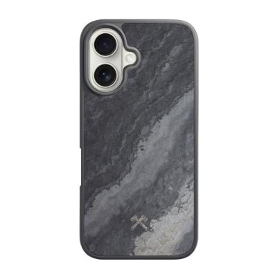 Woodcessories Bumper case MagSafe real stone iPhone 16