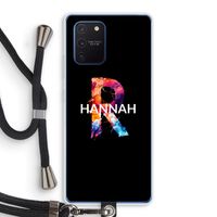 Abstract Spectrum: Samsung Galaxy Note 10 Lite Transparant Hoesje met koord