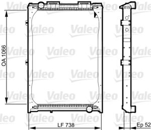 Valeo Radiateur 733529