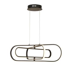 Searchlight Strakke zwarte hanglamp Clip 61775BK