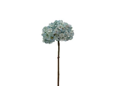 Kunstbloem hortensia 66 cm, blauw - Buitengewoon de boet