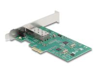 DeLOCK PCI Express x1 Card to 1 x SFP slot 100Base-FX RTL controller - thumbnail