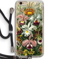 Haeckel Orchidae: iPhone 6 PLUS / 6S PLUS Transparant Hoesje met koord