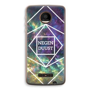 Negenduust ruimte: Motorola Moto Z Force Transparant Hoesje
