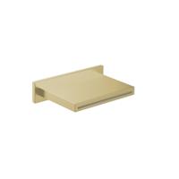 Waterval Wanduitloop Herzbach Living Spa PVD-Coating 15,1 cm Messing Goud Herzbach