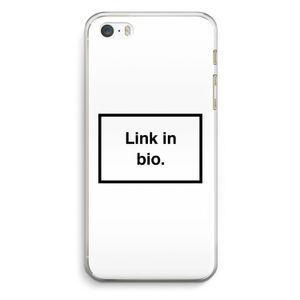 Link in bio: iPhone 5 / 5S / SE Transparant Hoesje