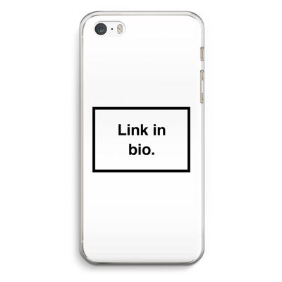 Link in bio: iPhone 5 / 5S / SE Transparant Hoesje