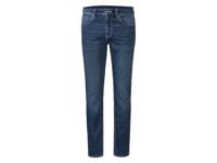 LIVERGY Heren jeans Slim Fit (52 (36/32), Donkerblauw)