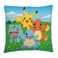 Pokemon sierkussen Starters 40 x 40 cm