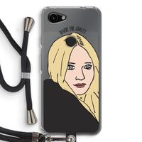 Ashley: Pixel 3a Transparant Hoesje met koord