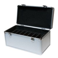 LogiLink UA0219 case voor opslagstations Suitcase case ABS kunststof Zilver - thumbnail