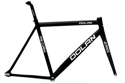 Dolan Pre Cursa Aluminium Track Frameset - Zwart Dolan Pre Cursa Aluminium Track Frameset - Zwart