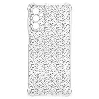 Samsung Galaxy M13 4G | M23 Doorzichtige Silicone Hoesje Stripes Dots