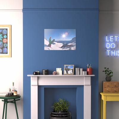 Foto op aluminium 50x75