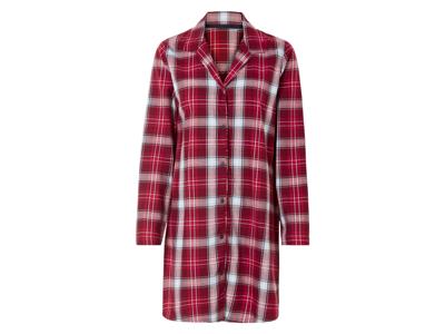 esmara Dames flanellen shirt (S (36/38), Rood)