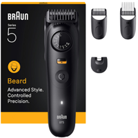 Braun Braun Series 5 BT5520 Baardtrimmer - met 4 Stylingtools - Zwart