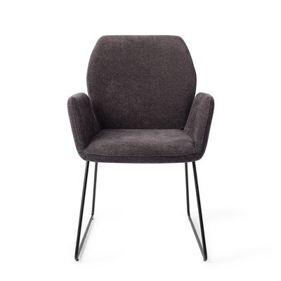 Jesper Home Misaki eetkamerstoel Almost Black slide black