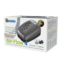 Superfish Airflow 4 Way Luchtpomp - 4-Uitlaten, Regelbaar, Ideaal voor Elk Aquarium