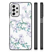 Samsung Galaxy A23 Uniek Bloemen Hoesje Blossom White