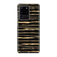 Gouden strepen: Volledig geprint Samsung Galaxy S20 Ultra Hoesje