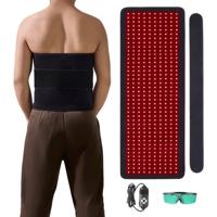 VEVOR roodlichttherapiemat voor lichaam 400 LED-lichttherapiepad 2 golflengten